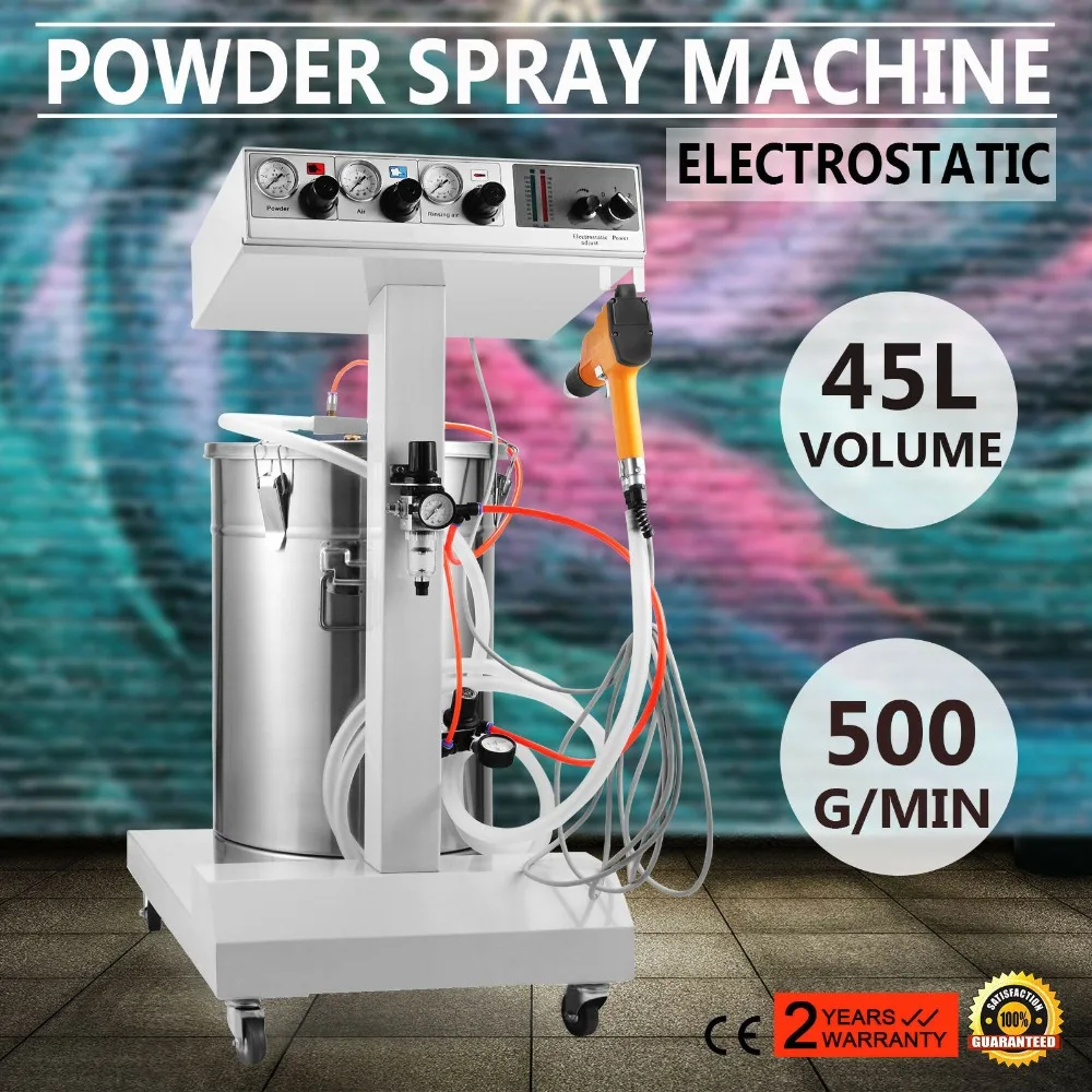 

Electrostatic Powder Coating System with Spraying Gun WX-101 Machine Spray