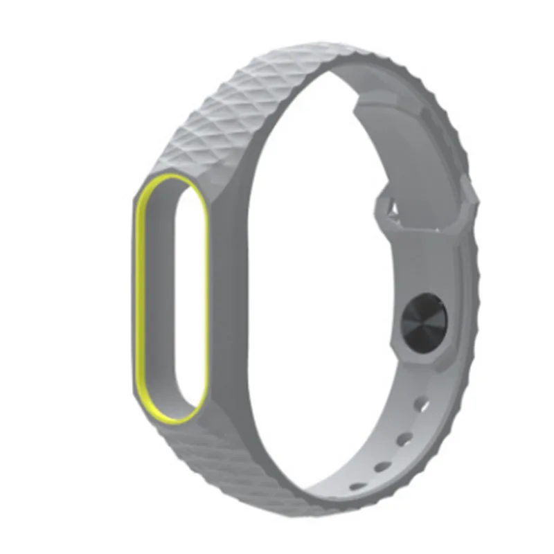 Новинка, ремешок Mjobs mi band 2, двойной цвет, силиконовые браслеты, сменный ремешок для xiaomi bracciale, xiaomi mi band 2