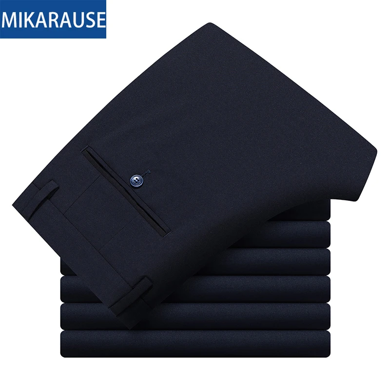 

Брюки Mikarause для мальчиков, черные, прямые, в полную длину, для подростков, для выступлений