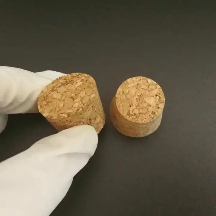 

50 шт./лот деревянная пробка для пробирок/упаковочных бутылок, верхний диаметр 25 мм, Высота 20 мм