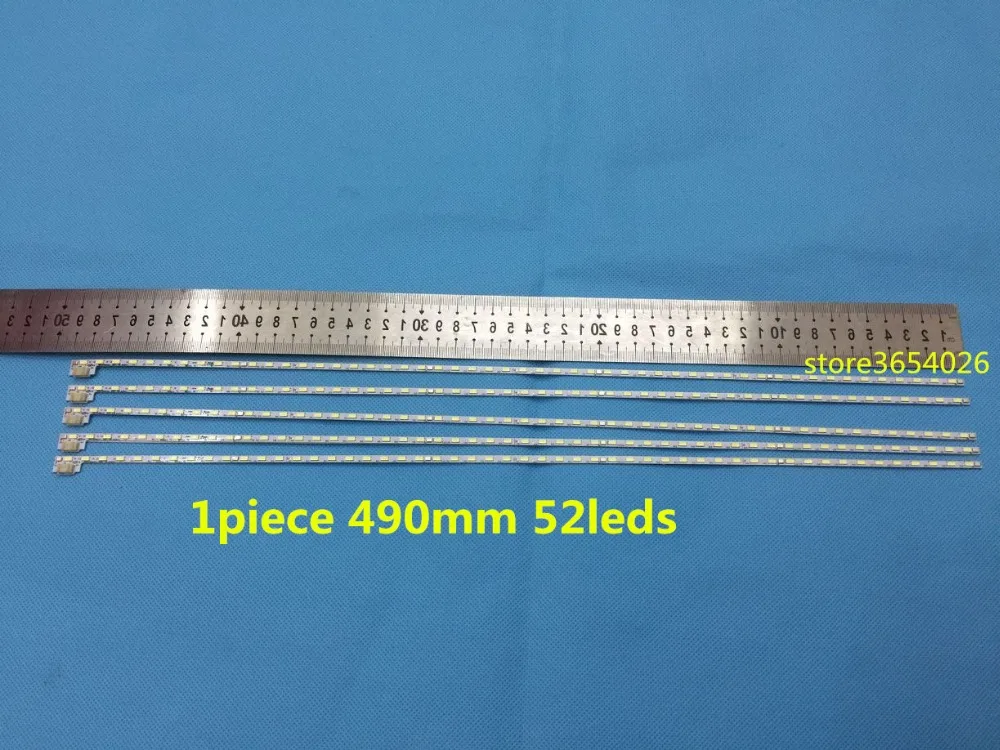 

Free shipping 20PCS*52LED 490mm V400HJ6-ME2-TREM1 TREM2 for V400HJ6-LE8 40PFL5449 LCD-40V3A