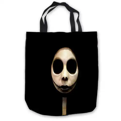Custom Canvas The-Nightmare-Before-Christmas (15) Tote Hand Bags Shopping Bag Casual Beach HandBags Foldable 180911-02-53 | Багаж и сумки