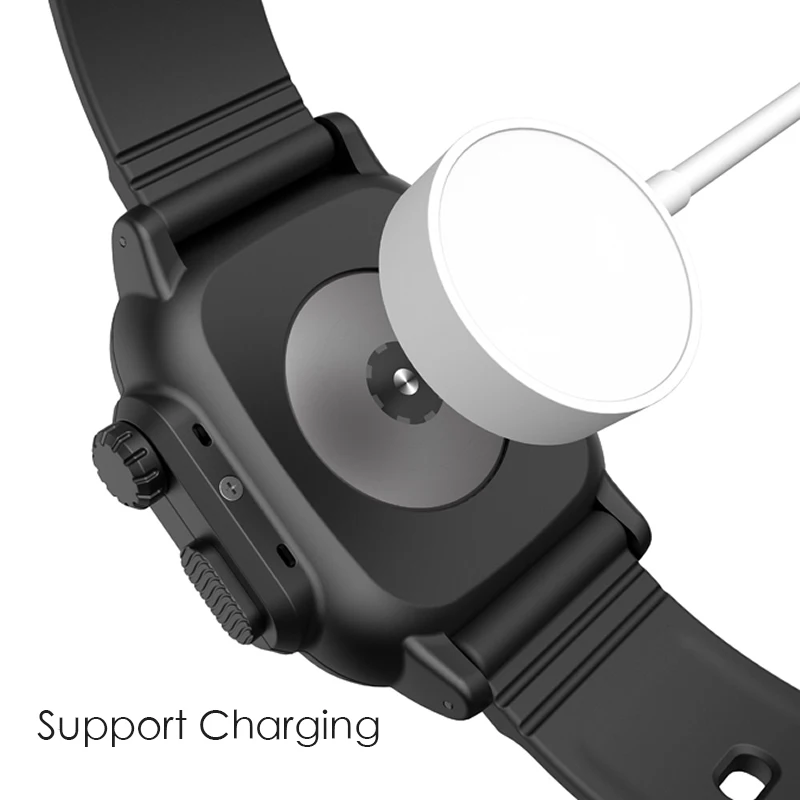 Для Apple Watch Series 4 3 2 44 мм спортивный ремешок водонепроницаемый чехол Ударопрочный