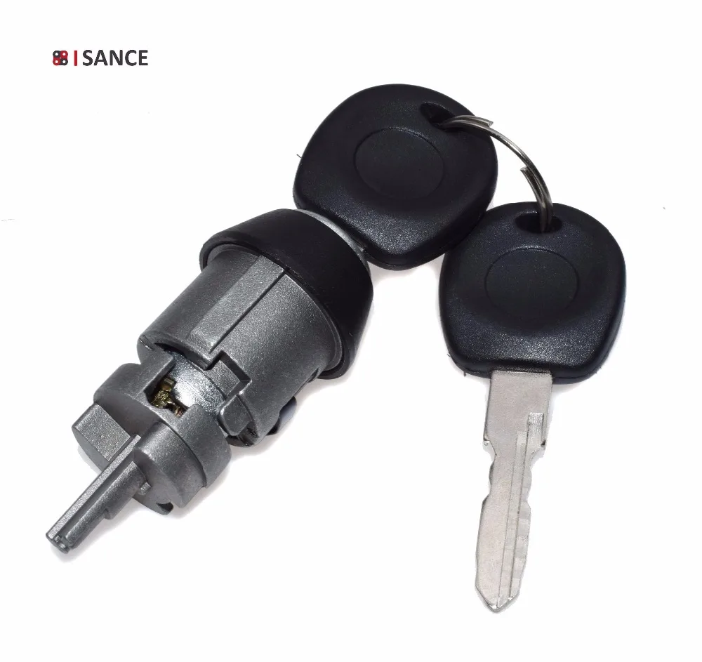 Цилиндр замка зажигания ISANCE 357905855B для VW Cabrio Cabriolet Corrado EuroVan Golf Jetta Passat Scirocco 1988 1999|lock