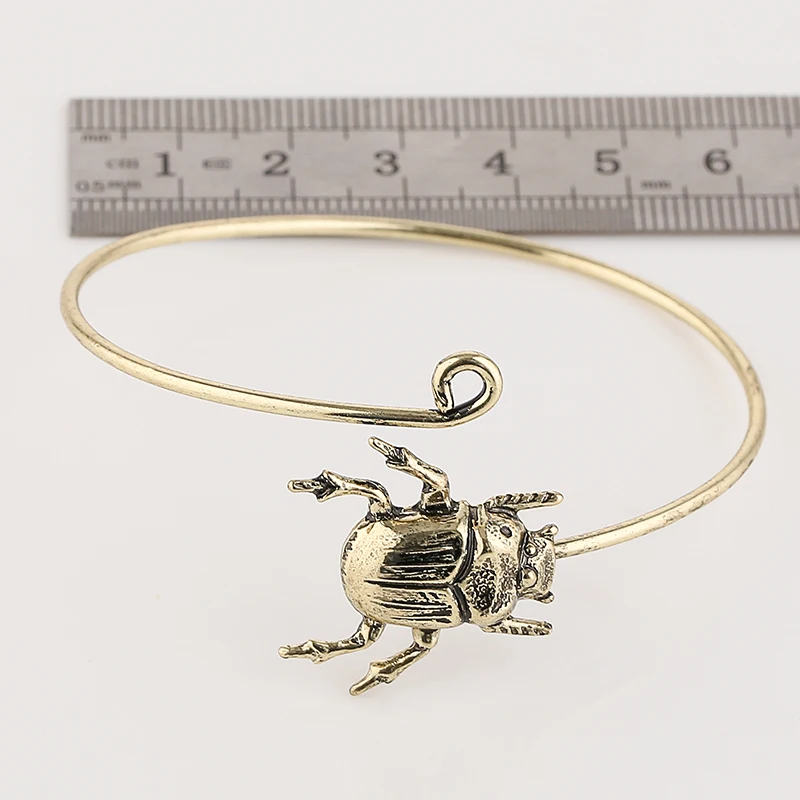 3 шт./лот новые Разноцветные Милые Браслеты в форме жука модные регулируемые