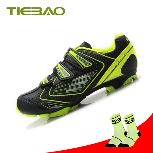 socks for 1521 G Tiebao sapatilha ciclismo mtb велосипедная обувь Мужская дышащая самоблокирующаяся обувь для горного велосипеда spd педали спортивные mtb кроссовки - Цвет: socks for 1521 G
