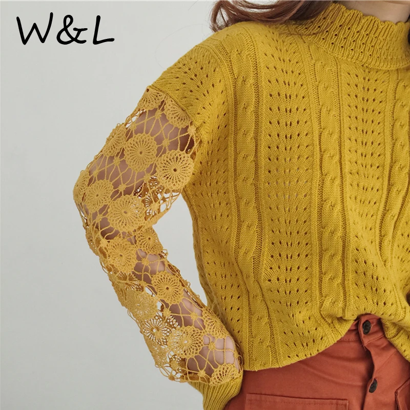 2017 Для женщин трикотажные олимпийки Водолазка пуловер перемычки тянуть