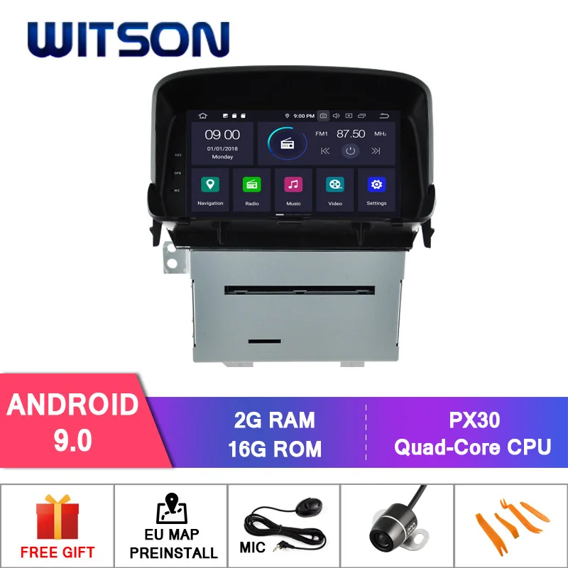 WITSON Android 9 0 IPS HD экран для OPEL MOKKA GPS Радио Навигация 4 Гб RAM + 32 FLASH 8 Восьмиядерный