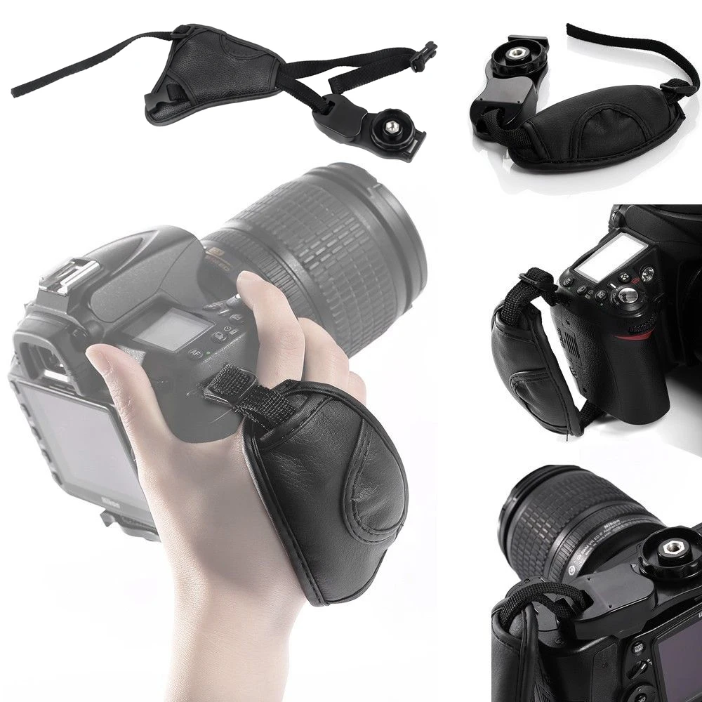 Ремешок для камеры Andoer из искусственной кожи ручной ремешок Nikon Canon Sony DSLR