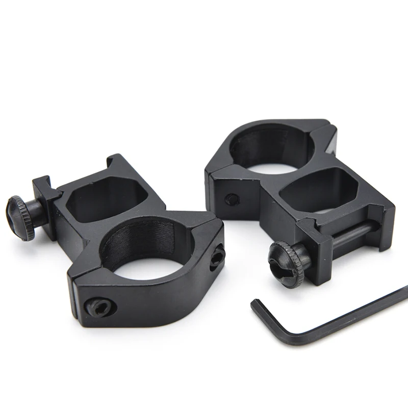 Крепление для фонарика 25 мм 1 дюйм высокопрофильное кольцо Вивер рейка крепление