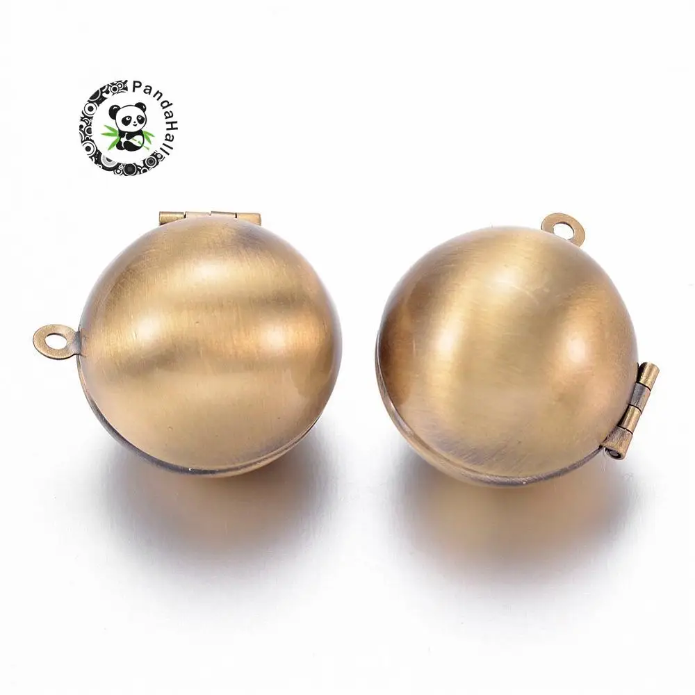 2 шт латунные круглые подвески-медальон подвески с фоторамкой для изготовления