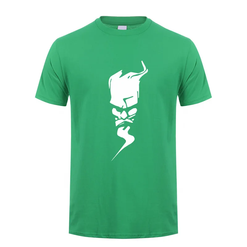 irish green Волшебник Thunderdome футболка футболки мужские новые летние модные с коротким рукавом Хлопок o-образным вырезом Футболка DS-030 - Цвет: irish green