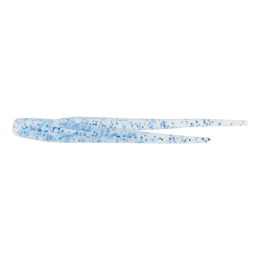 JOHNCOO 54mm 0.54g 20pcs AJING Fishing Lure Soft Worm TPR Floating Swimbaits Shone Soft Bait RockFishing Worm Lure - Цвет: I