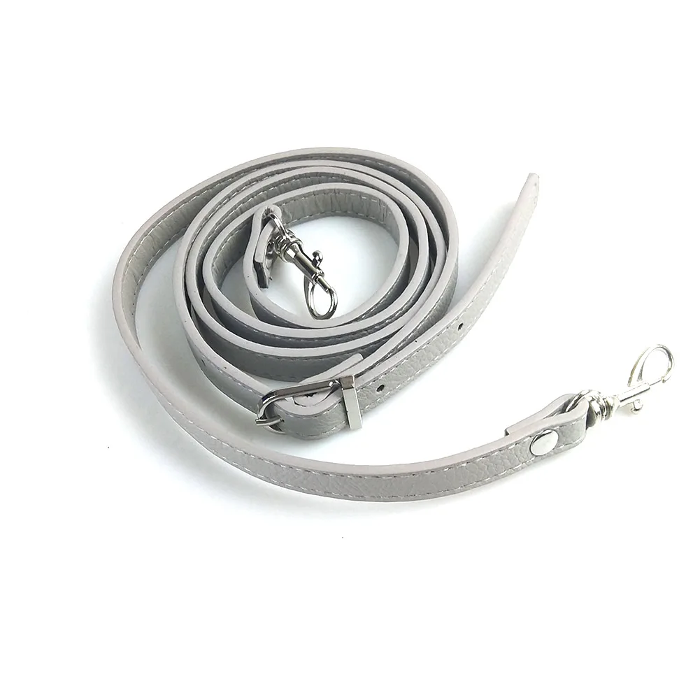 grey 120 см, одноцветная сумка из искусственной кожи, ремни, сумка на плечо, ремень, сделай сам, регулируемая тонкая сумка через плечо, ремни, сумки, ручки, аксессуары - Цвет: grey