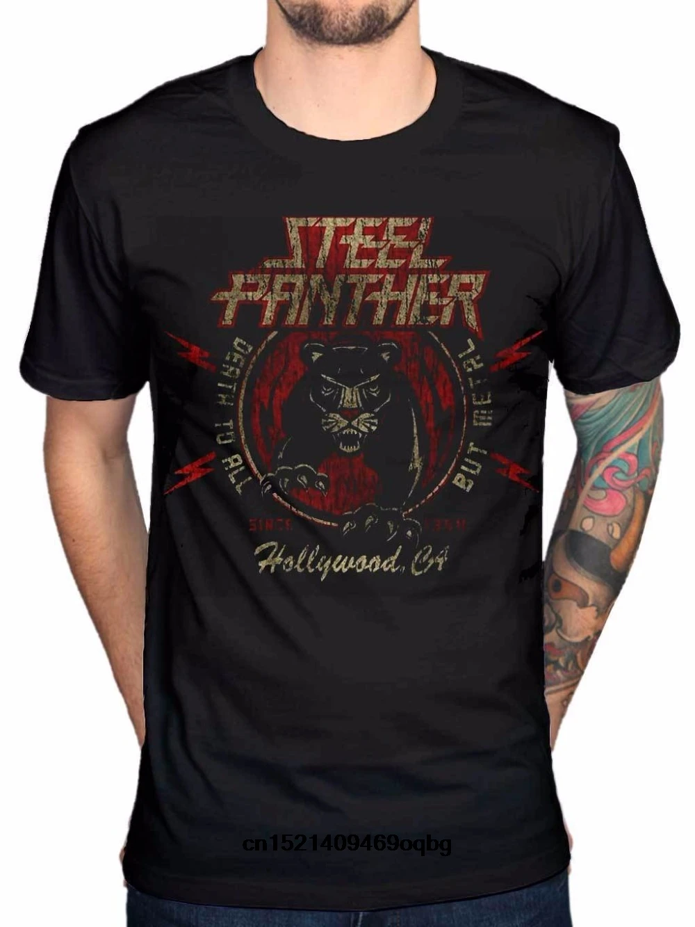 Возьмите рубашка предложения шеи экипажа Мода короткие мужские Сталь пантера