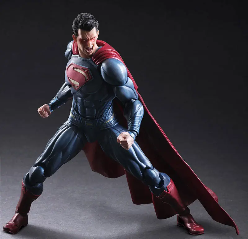 Play Arts DC Super Heroes Супермен фигурка коллекционная игрушка 25 см