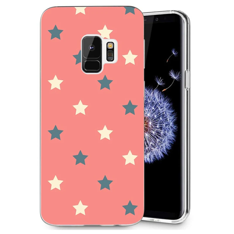 Для Samsung Galaxy S9 S9Plus S8 Plus S7 edge Note 8 A3 A5 2016 милый прозрачный мягкий силиконовый чехол из