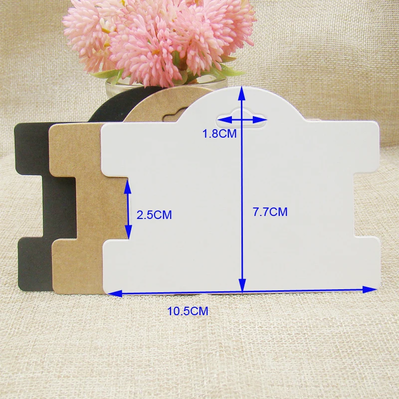 Ободок для волос зажим 1 партия = 100 ювелирных изделий витрина логотип на заказ