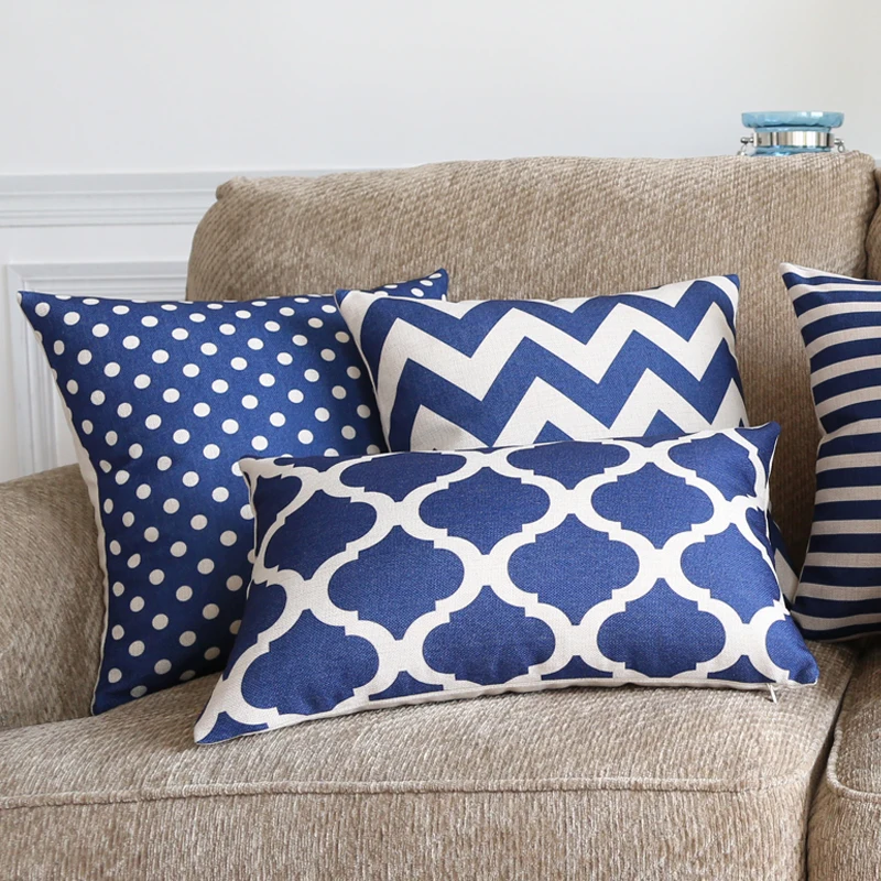 Морская звезда поясничная Подушка Наволочка декоративная домашняя текстильная