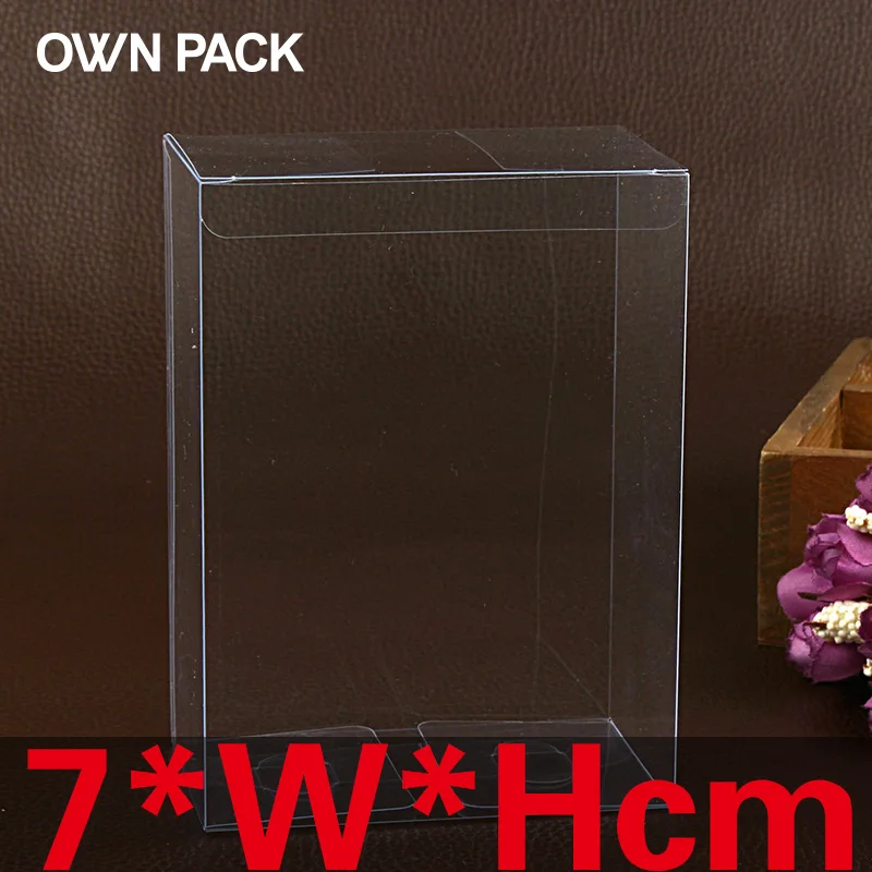 

10 pcs/lot 7*W*H clear box / package box / gift packaging / cases & displays / cake display / 100% guarantee