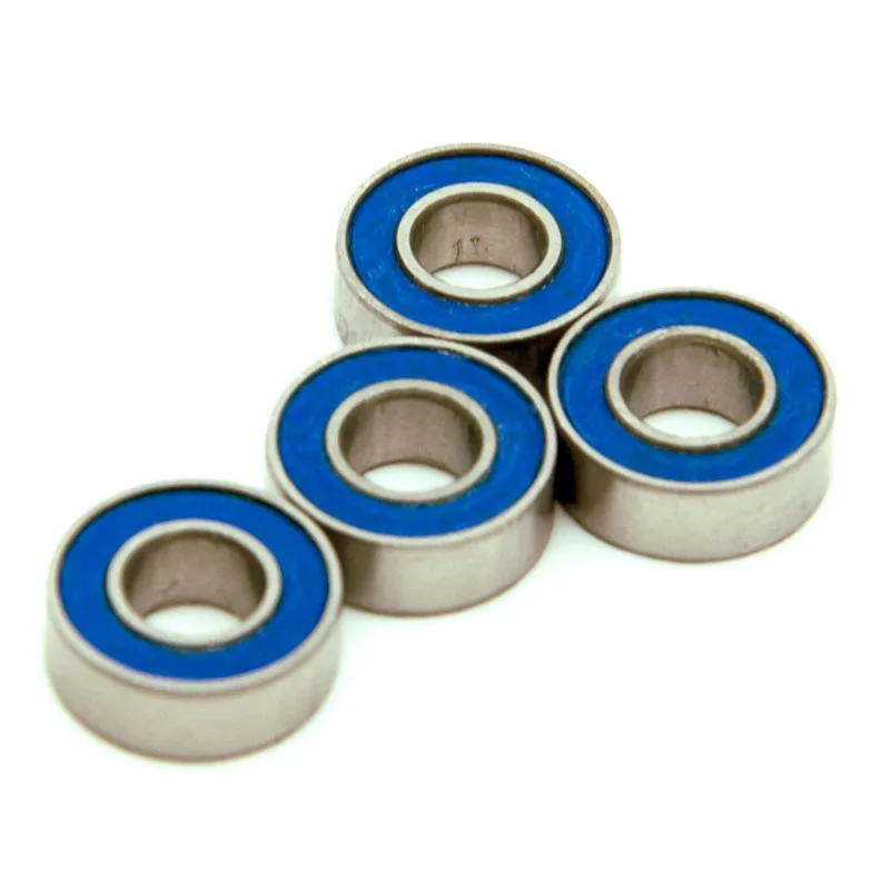 4PCS AXSPEED 5*11*4mm Blue Rubber Sealing Ball Bearing for HSP Sakura XI D3 D4 RC Car part of car | Игрушки и хобби