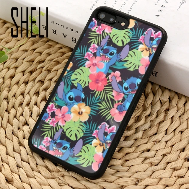SHELI Ohana means family Lilo stich logo Phone Case Cover For iPhone 5 6s 7 8 plus 11 pro X XR XS max Samsung S7 edge S10 |