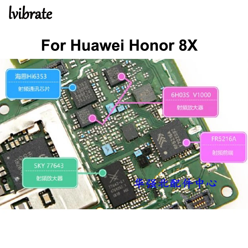 Зарядное устройство с USB портом для Huawei Honor 8X BQ25601 плата Wi Fi HI6422 V200 Power ic HI6363 1 шт.