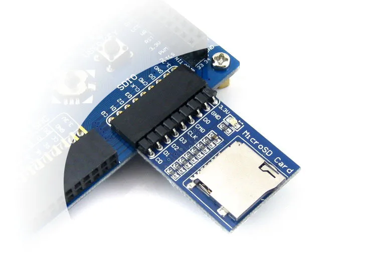 10 шт./лот плата для хранения Micro SD разработки модуля поддерживает SDIO SPI интерфейсы