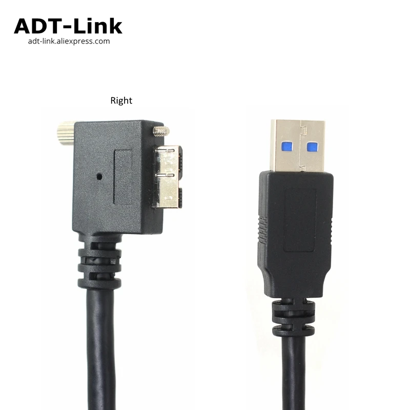 Видимый кабель для робота-машины прямой угол от USB AM до Micro B кабели промышленных