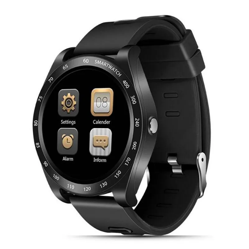 Z1 Bluetooth Smart часы 1 54 круглый Экран с сим карты памяти Камера SmartWatch наручные для Android