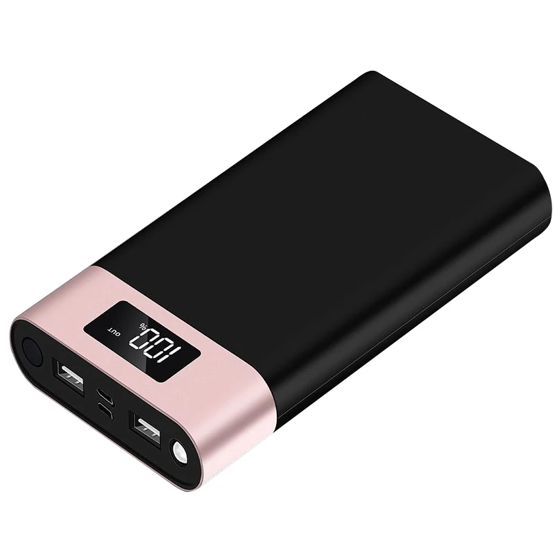 Универсальный внешний аккумулятор 20000 мАч с двумя USB портами для Iphone 7 8 Plus Xiaomi Samsung