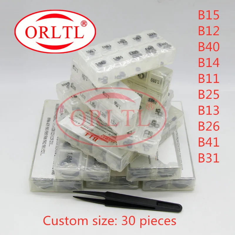ORLTL 50 шт. B12 B40 B14 B11 B25 B13 B26 B41 B31 набор прокладок и для инжектора с общей топливной