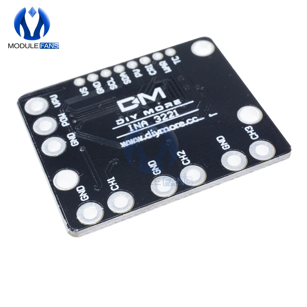 Модуль платы датчика питания IIC I2C INA3221 Замена модуля напряжения источника INA219