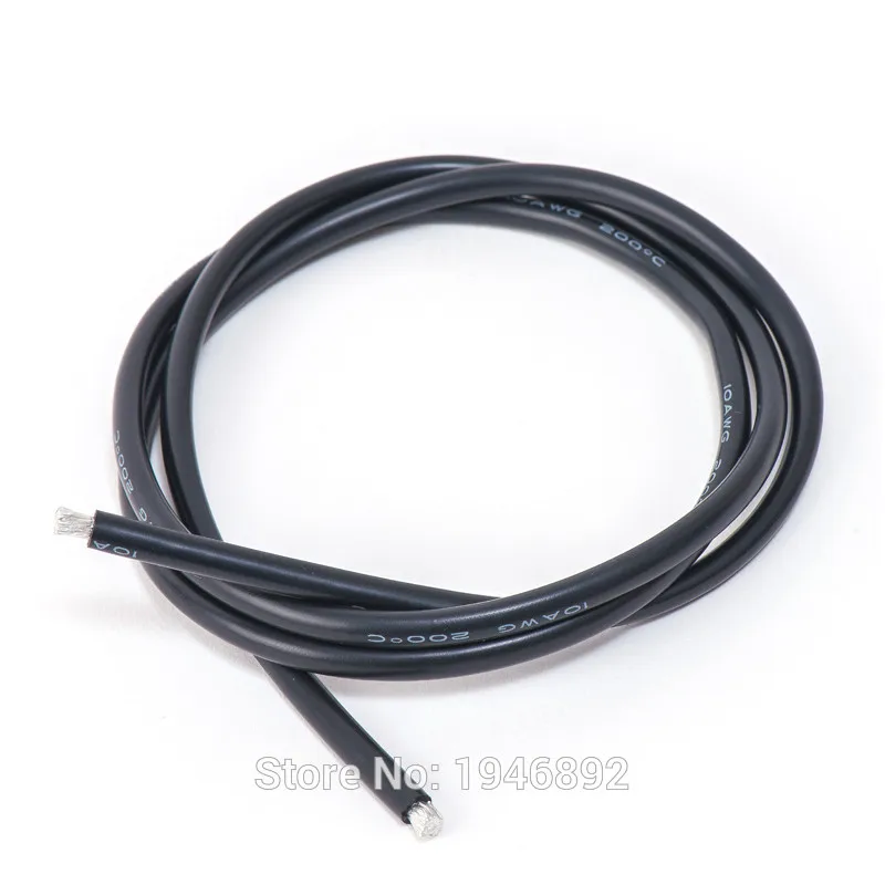 10AWG гибкий силиконовый провод RC кабель 1050/0.08TS внешний диаметр 5 мм 3 квадратная