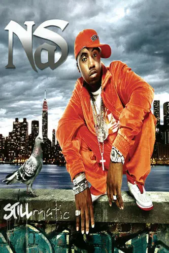 Q2398 Плакаты и принты Nas творчество Горячая музыкальный альбом Rap в стиле хип хоп