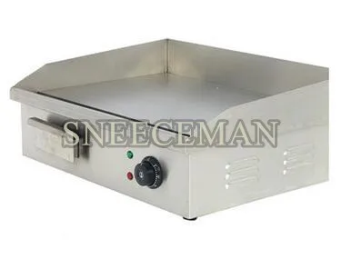 new model safe and efficient stainless steel professional electric flat top grill machine free global shipping