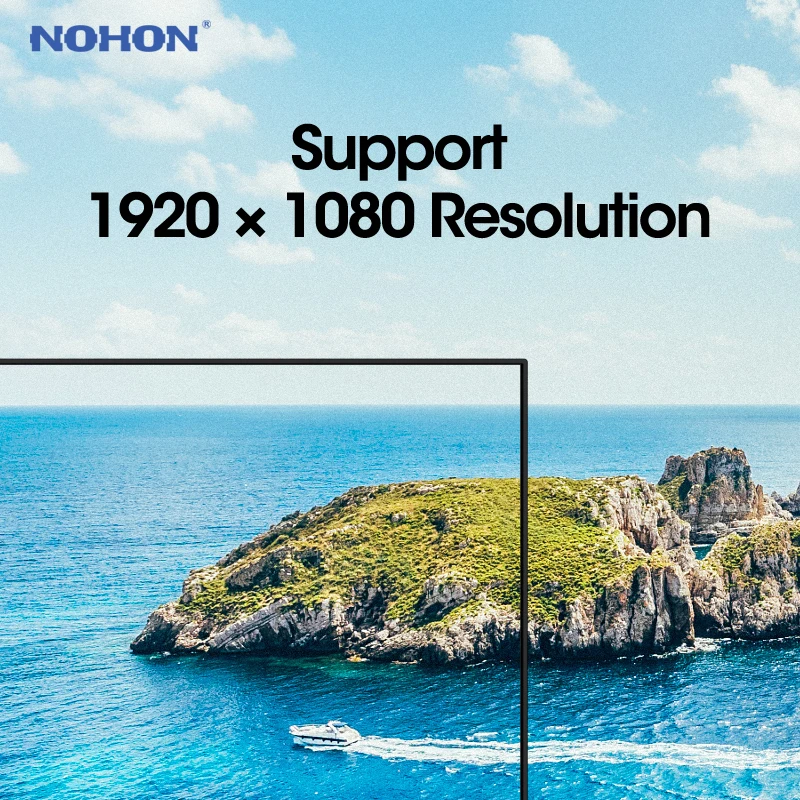 NOHON 1080P HDMI LAN антенна Приемник для iPhone iPad samsung huawei Xiaomi беспроводной дисплей адаптер 5 ГГц образование Домашний кинотеатр