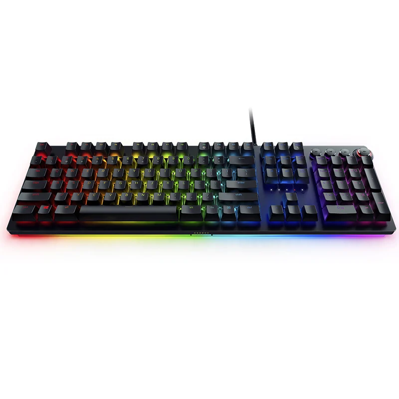 Razer Huntsman Элитная Механическая игровая клавиатура Проводная с RGB подсветкой