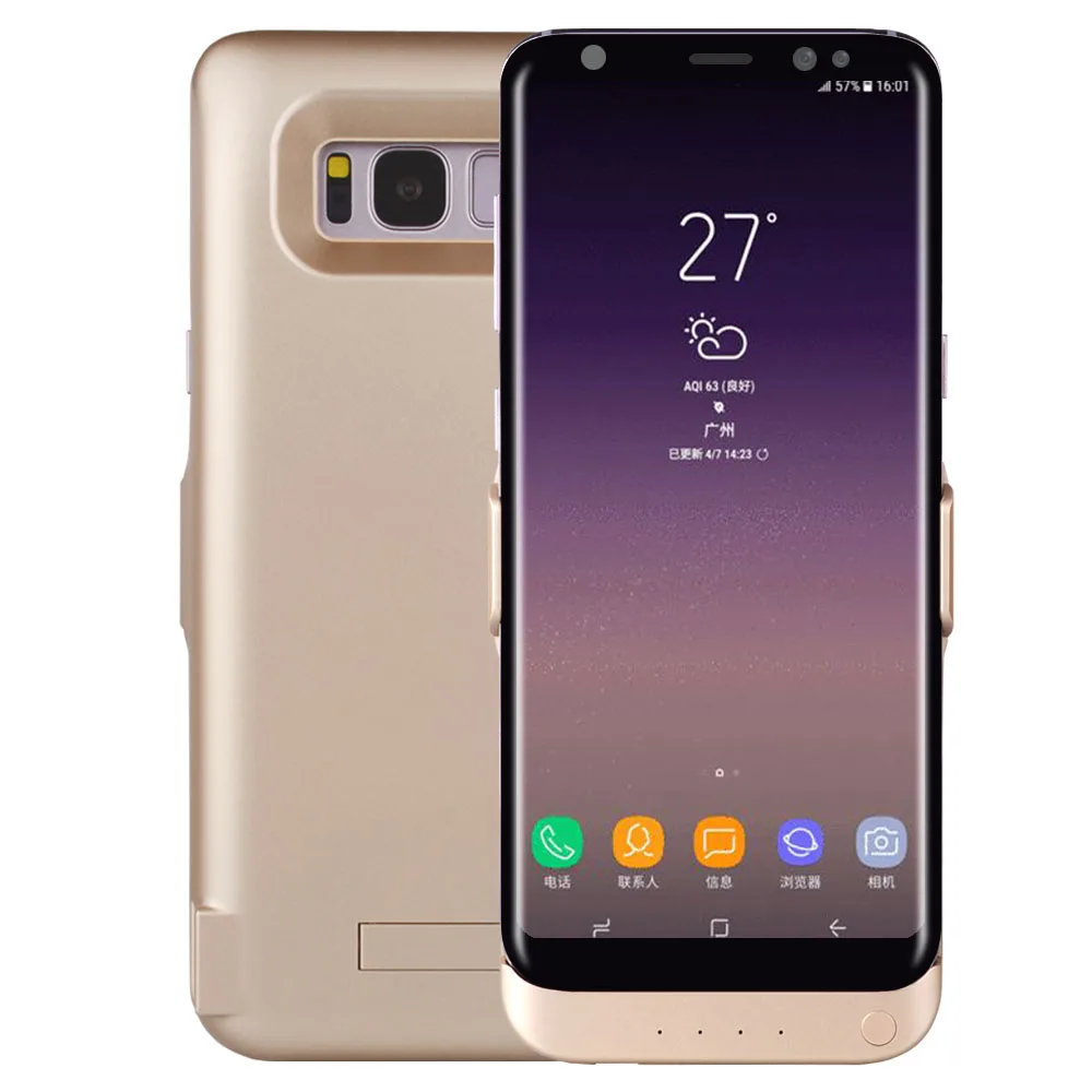 Портативный 5500/6500 мАч Внешний аккумулятор для Samsung Galaxy S8 S8Plus | Мобильные телефоны