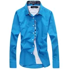 MarKyi мужская одежда 2017 Мужская рубашка с цветочным принтом с длинным рукавом Повседневная приталенная Мужская рубашка больших размеров 5xl дешевая мужская одежда