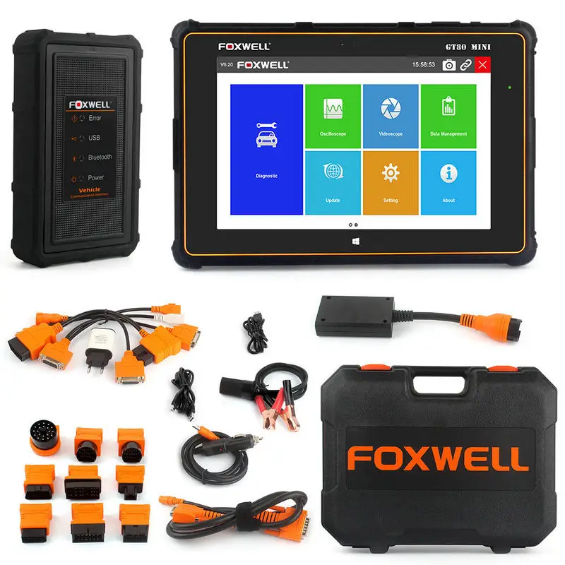 Foxwell GT80 Мини профессиональный инструмент диагностики Полный системы автомобиля