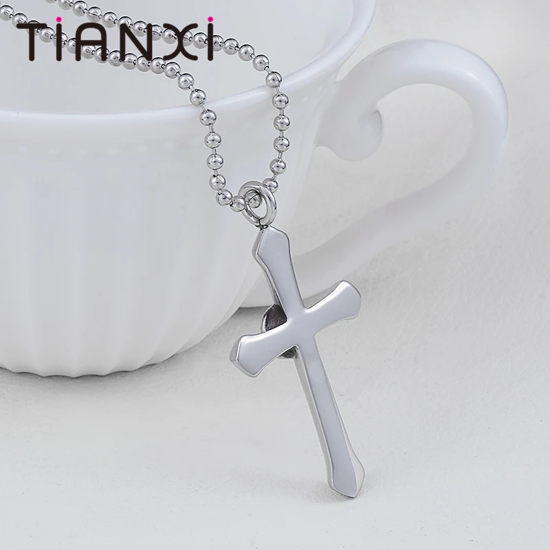 TIANXI Stainless Steel Unique Design Men's Cool Eagle Cross Necklace Pendant Factory Wholesale Price Drop Shipping Supported | Украшения