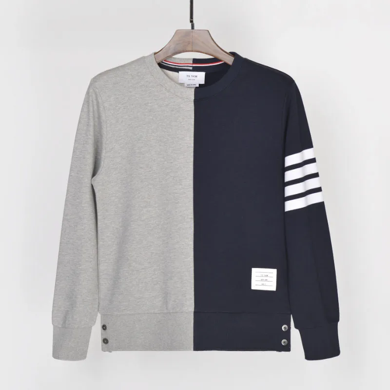 Мужская и Женская куртка с круглым вырезом повседневная спортивная модель TB THOM