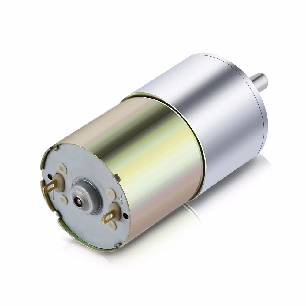 DC 12V 50RPM 100RPMGear мотор с высоким крутящим моментом Электрический микро редуктор