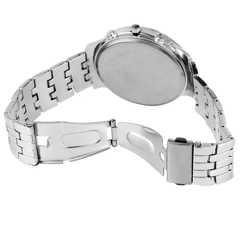 

2019 Stainless Steel Watches for Men Business Quartz Analog Wristwatch Relogio Masculino Valentine's Day Gift horloges mannen