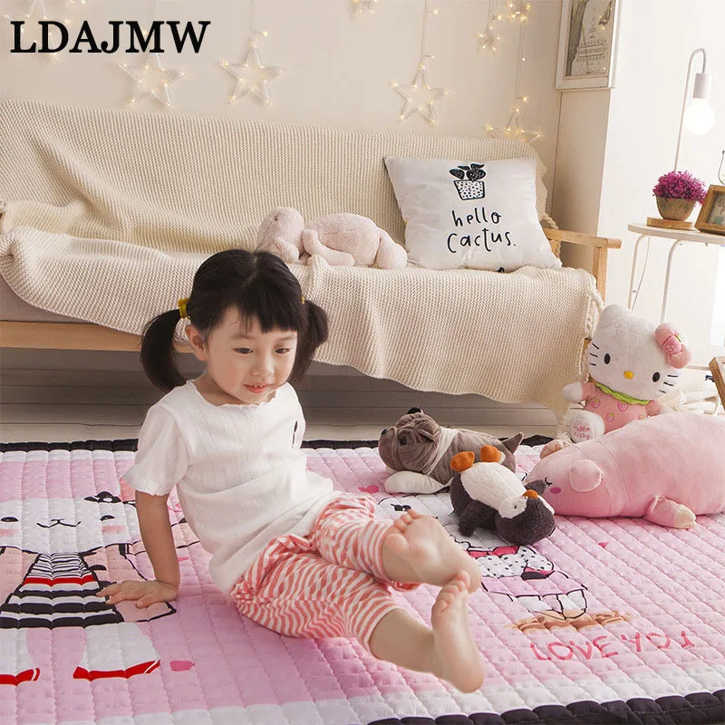 LDAJMW скандинавский ковер с рисунком спальня гостиная матрас детская комната