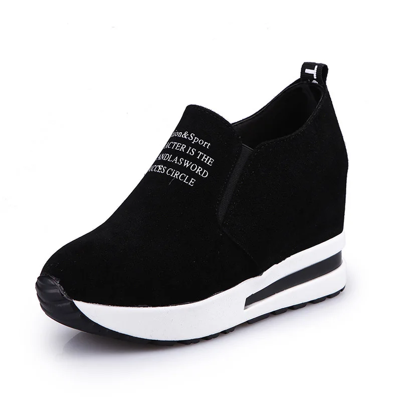 Women Shoes Platform Spring Summer with Wedge Heel Creepers Casual Swing Loafers Footwear XWD7072 | Обувь