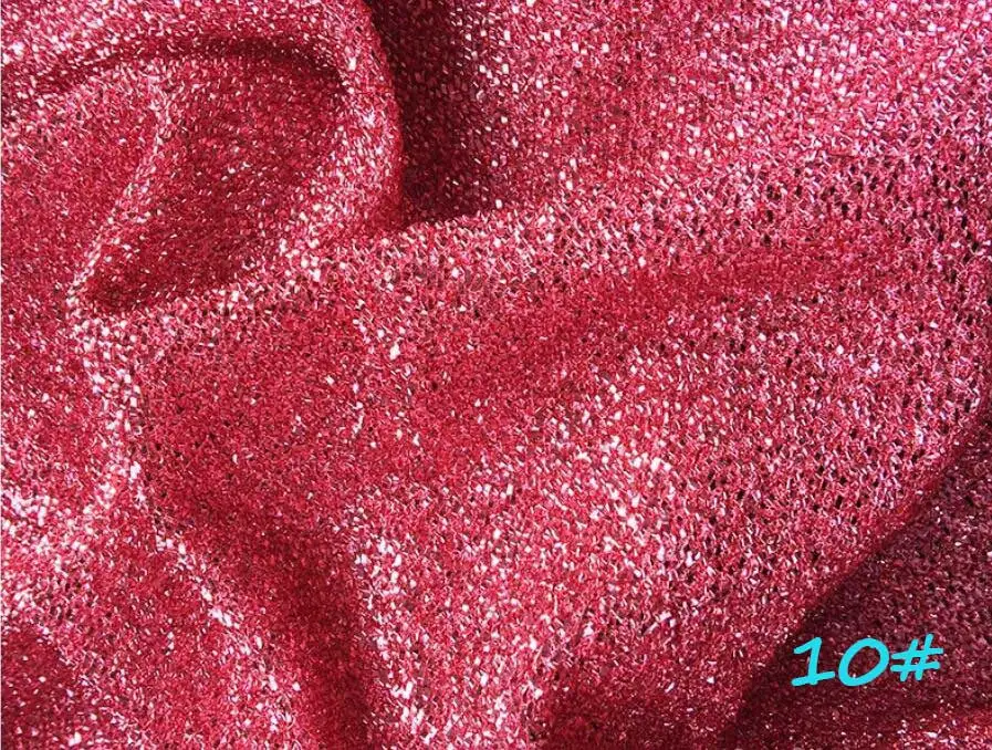 Сценическое украшение, фото фон, DIY игрушки материалы для рукоделия красочные блестящие чау короткие волосы металлические золотые блестки ткань S0612L - Цвет: NO10