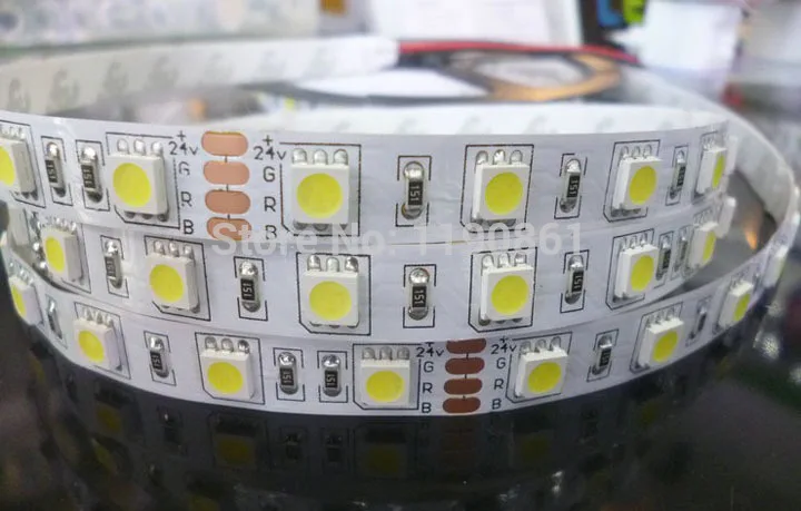 Гибкая водонепроницаесветодиодный светодиодная ленсветильник RGB SMD 300 5 м/рулон