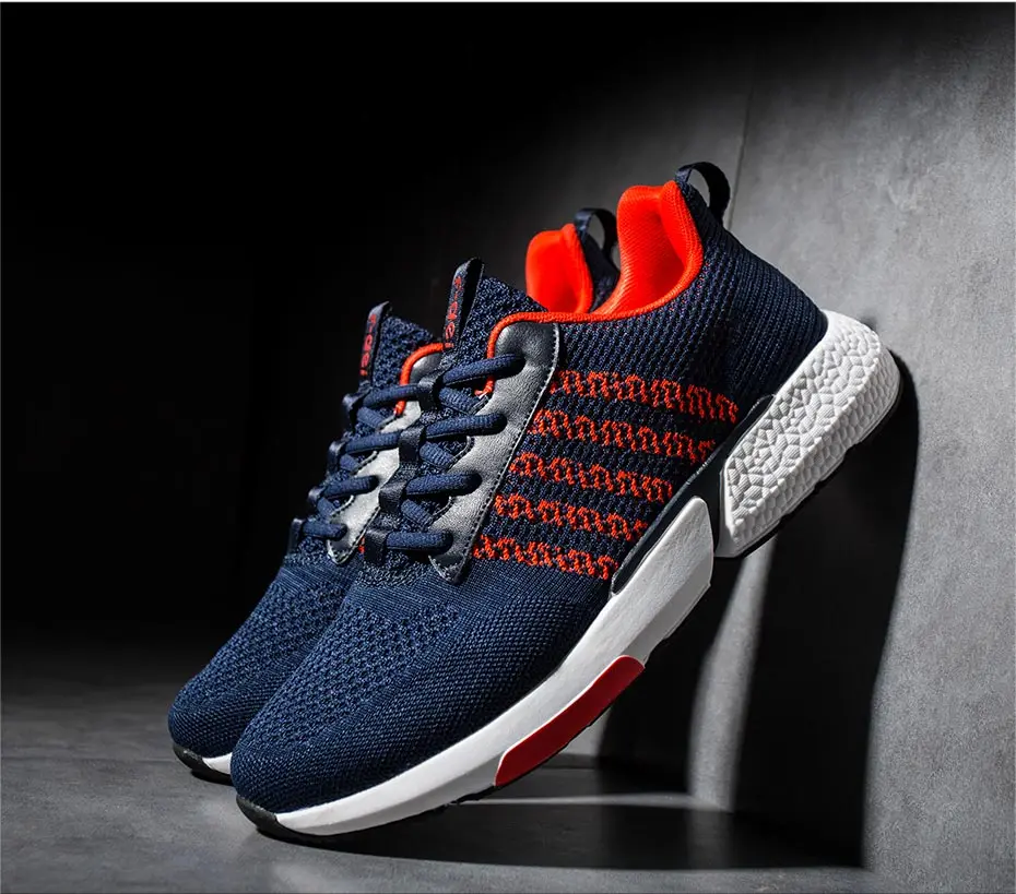 FANDEI спортивная обувь для мужчин zapatillas hombre Deportiva уличная Мужская Спортивная обувь светильник кроссовки на шнуровке Нескользящие кроссовки для мужчин